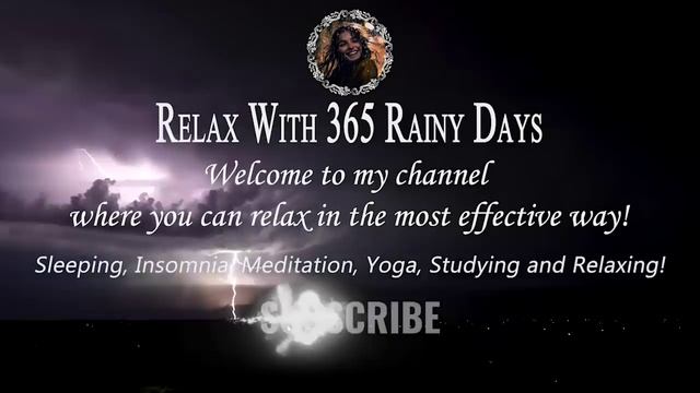 SLEEP HYPNOSIS DEEP SLEEP💤 RAIN AND THUNDER SOUNDS FOR SLEEPING BETTER & END INSOMNIA | BLACK SCREE смотреть онлайн