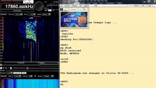 VOA Radiogram In OLIVIA 32/2000 смотреть онлайн
