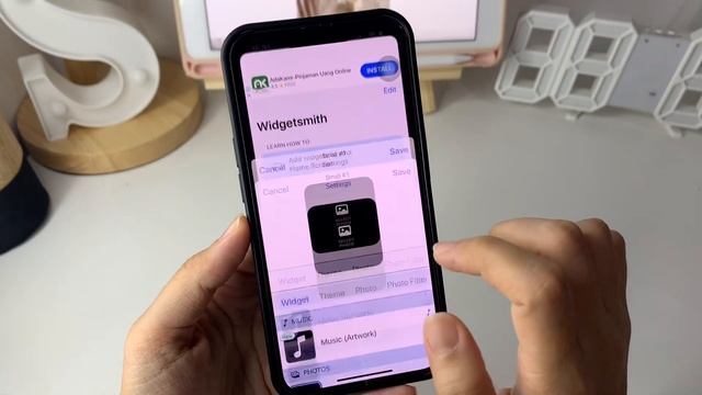iOS16 Aesthetic Beige Home Screen Customization ~ widgetsmith tutorial✨ смотреть онлайн