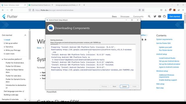 How to Install Flutter in Windows 10 Step by Step | The Programming Way смотреть онлайн