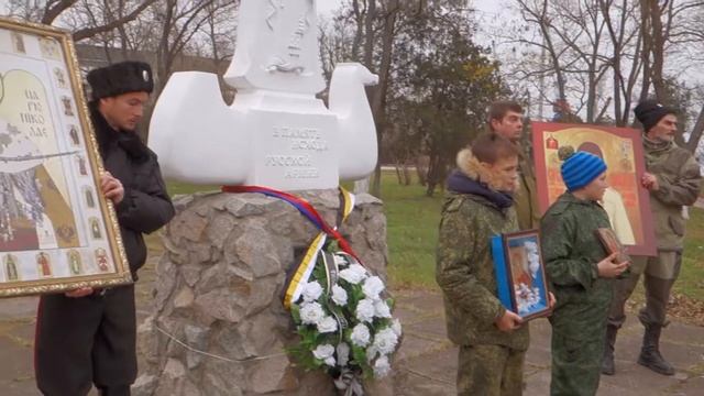 15 ноября 2016 года — Крестный ходъ въ память исхода Русской арміи, чайки у набережной смотреть онлайн
