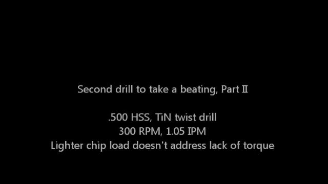 Tormach PCNC 1100 - Hole Milling 17-4 PH, The Test