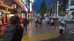 Tokyo Japan - Shinjuku Summer Night Walk 2024 • 4K HDR