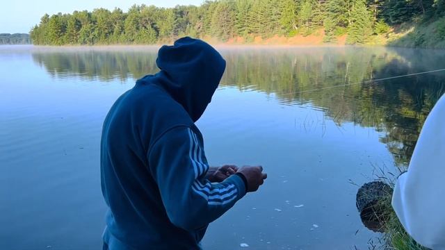 Утро в Тайге на Рыбалке🎣 и Кемпинге🏕️Набрали Много Грибов