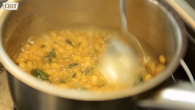 Spelt arancini with spinach, truffle, poached egg and chicken oyster recipe смотреть онлайн
