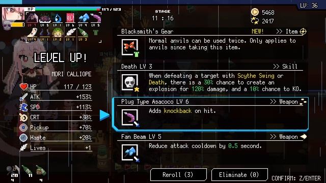 Holocure: Stage 2 (Hard) as Mori Calliope смотреть онлайн