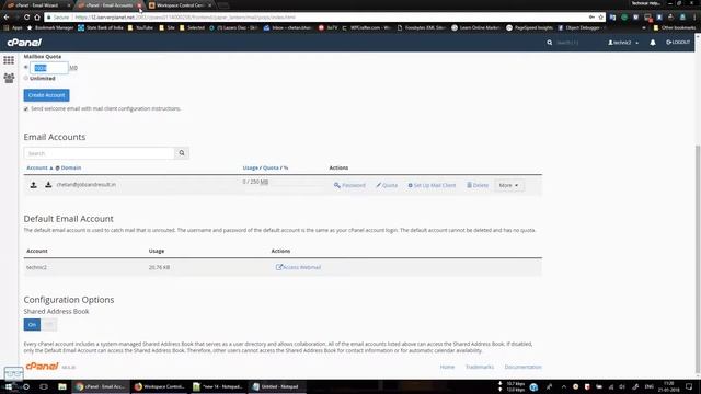 [ Hindi ] How To Create Website Email ID | Create Business Website Email Account