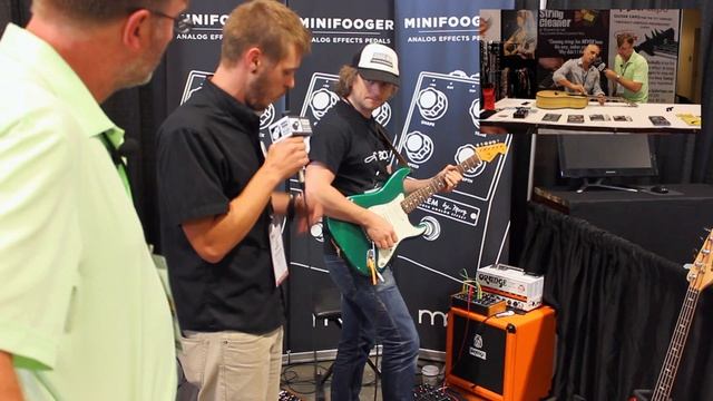 Moog Minifooger Summer NAMM 2014 смотреть онлайн