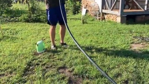 Как выпрямить ПНД трубу. Строительный лайфхак.