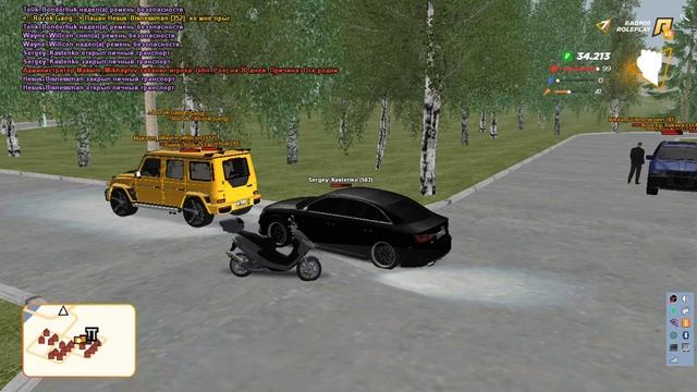 едем на вч в (RADMIR RP 7 сервер)