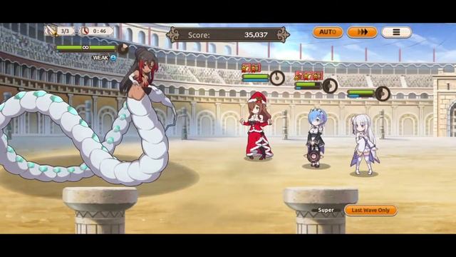 Sylvia `NOOB AUTO RUN´ – Battle Arena [KonoSuba: Fantastic Days] смотреть онлайн