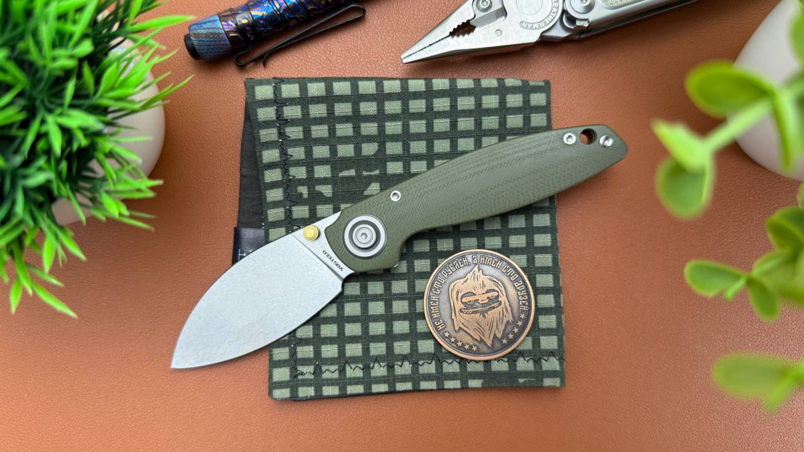 БОЛЬШИЕ ПЕРСПЕКТИВЫ! Vosteed Shilin Cutter складной нож смотреть онлайн