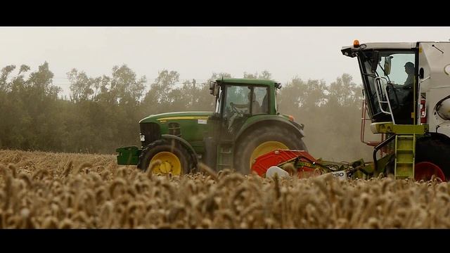 Żniwa 2014 | New Holland CR9070 John Deere 2266 Claas Tucano 320 | смотреть онлайн
