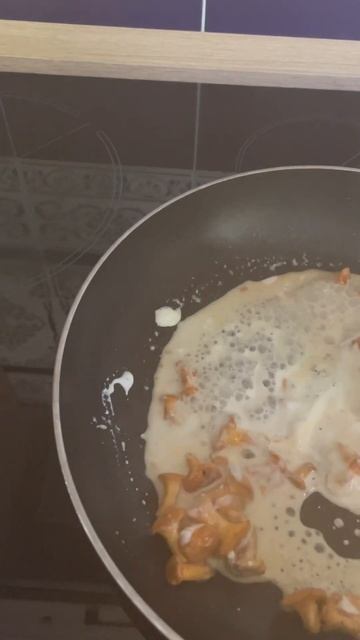 Лисички со сметаной😌 #блюдодня смотреть онлайн