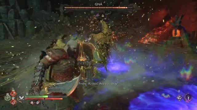 God of War Ragnarök Valkyrie queen gna FAIL LOL смотреть онлайн
