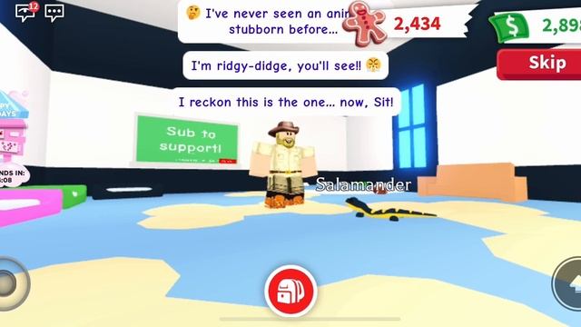 All of the salamanders tricks in Adopt Me | Roblox смотреть онлайн