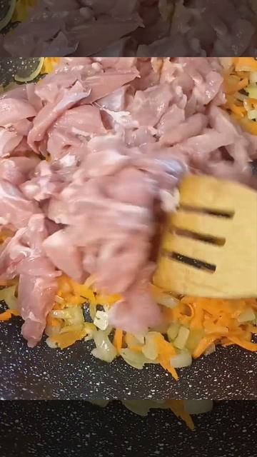 Фрикасе с индейкой в сливочном соусе.Turkey Fricassee In Cream Sauce.