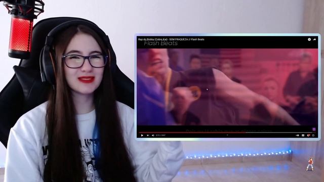 REACT Rap do Robby (Cobra Kai) - SEM FRAQUEZA // Flash Beats смотреть онлайн