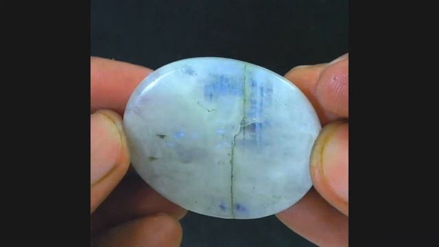 114.80 CT UNTREATED NATURAL NEON BLUE SHINE WHITE MOONSTONE LOOSE GEM 43mm HUGE смотреть онлайн