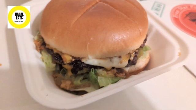 Halal Burgers In London | TRUFFLE LOVERS CHEESE BURGER - Burger House (Ealing)