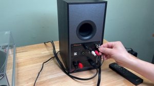 Audio-Technica AT-LP120XUSB Turntable with Klipsch 41PM Active Speakers