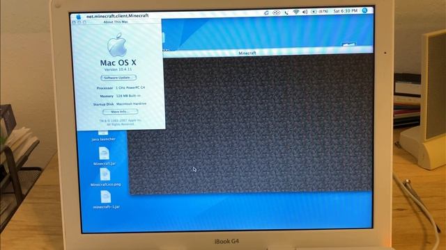 Minecraft on 128mb of RAM (World Record?) смотреть онлайн