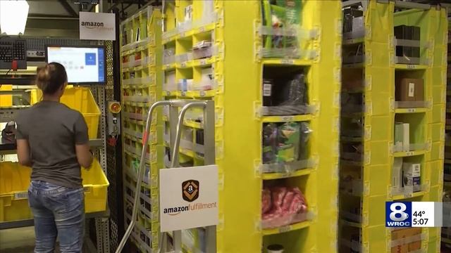 $50 million Amazon development coming to Eastman Business Park in Greece смотреть онлайн