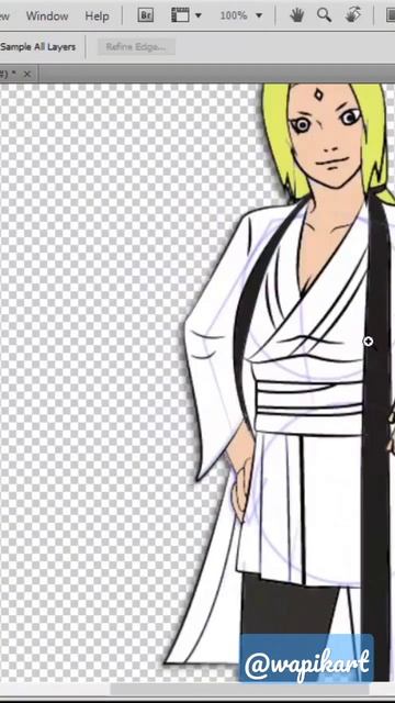 Tsunade coloring easy смотреть онлайн