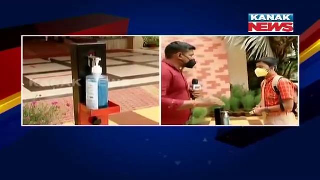 Schools Reopen In Odisha: Arrangements Near Sai International School In Bhubaneswar смотреть онлайн