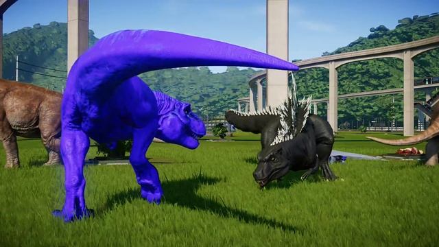 Indoraptor VS Deinosuchus - Jurassic World Evolution Skin Mods Dinosaurs Fighting смотреть онлайн