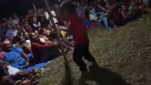 #Dance Nepal   Little Boy Cock Dance Durga Puja Nepal