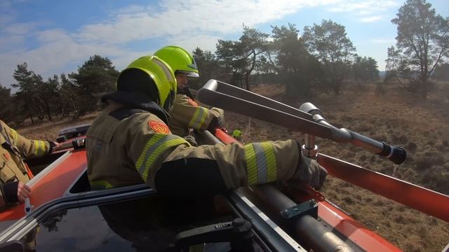 Natuurbrand - VOLUNTEERS DUTCH FIREFIGHTERS -