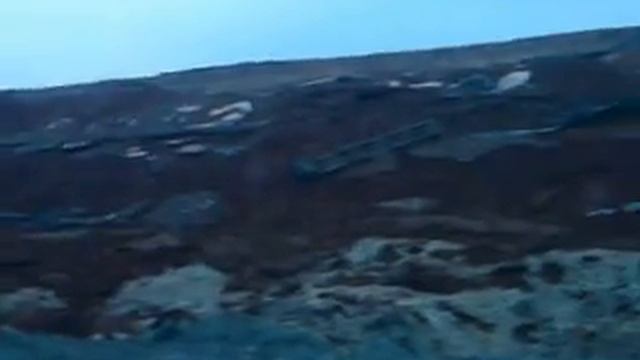 Оползень в карьере