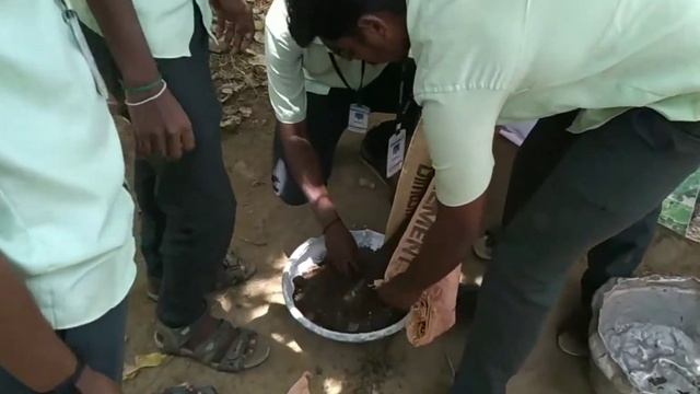 Trichoderma Viride Mix With Compost Demonstration By Thondamuthur Team#Tamilnadu#