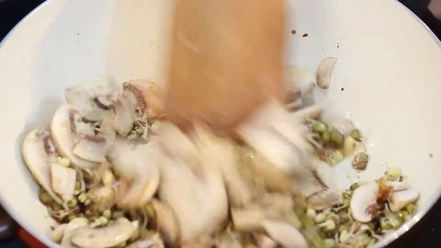 Mushroom And Sprouts Egg Drop Soup/ Indo-Chinese Recipes