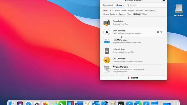 Parallels Toolbox for Mac - Eject Volumes смотреть онлайн