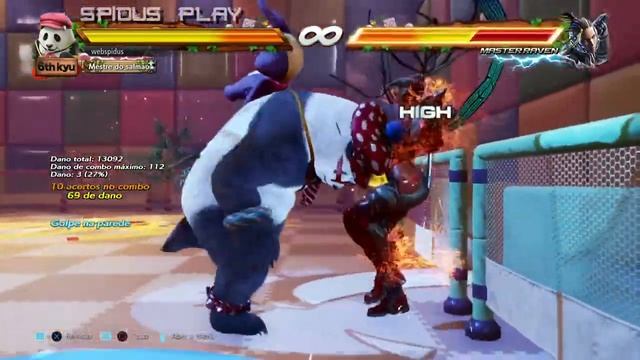 TEKKEN 7 - Kuma & Panda walls combos [paredes e SIT 1+ S! screw] #2 смотреть онлайн