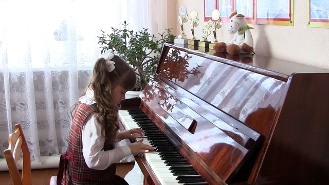 Пономарева Даша 8 лет В.Купревич "Осенний эскиз" смотреть онлайн