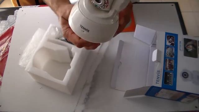 TENVIS JPT3815W IP SECURITY CAMERA UNBOXING/GREEK смотреть онлайн