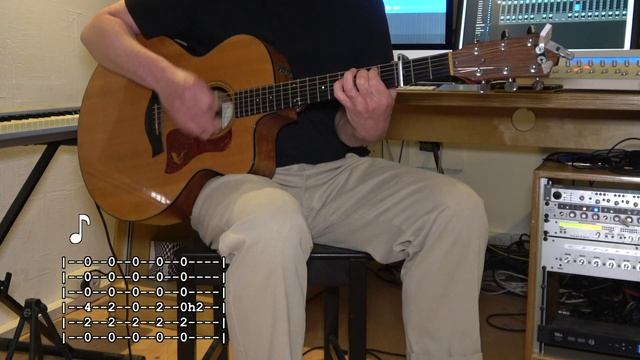 Side - Acoustic Guitar - Travis - Original Vocal Track - Chords смотреть онлайн