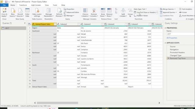 #powerbi #How to Pivot And Unpivot Columns in Power Query Editor# (Tutorial-5) смотреть онлайн