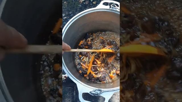 Плов на природе....Вкусняшка...