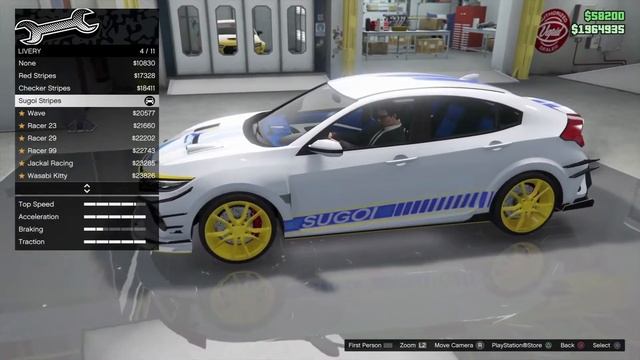 (New) GTA Podium Car Dinka Sugoi Sports смотреть онлайн