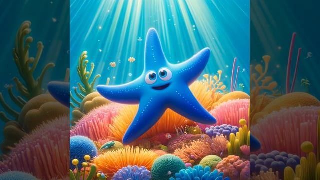 The Blue Linckia Starfish (Linckia laevigata) Song for Kids | Nursery Rhymes (Educational) смотреть онлайн