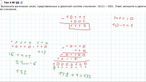 ВПР по Информатике  8 класс 4. Разность чисел в различных системах счисления