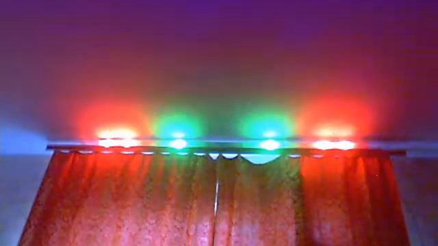 Цветомузыка на мощных светодиодах