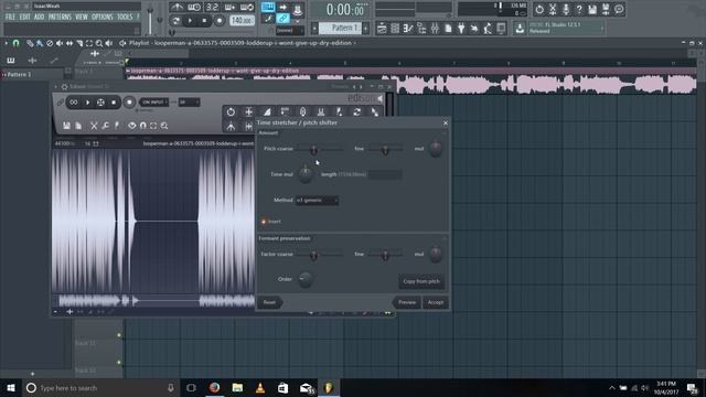 How to change pitch of Vocal / Formant Shift in LESS THAN 1 min FL Studio Tutorial (without Newtone смотреть онлайн