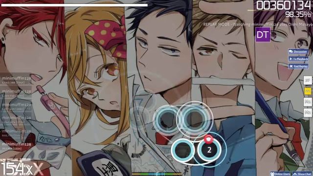 Osu! | Kimi ja Nakya Dame Mitai - Masayoshi Ooishi смотреть онлайн