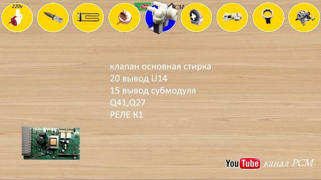 Ремонт модуля управления Стиральной машины INESIT arcadia 2 (Индезит аркадия 2) смотреть онлайн