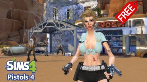 The Sims 4 Pistols 4 Animations - Free Download